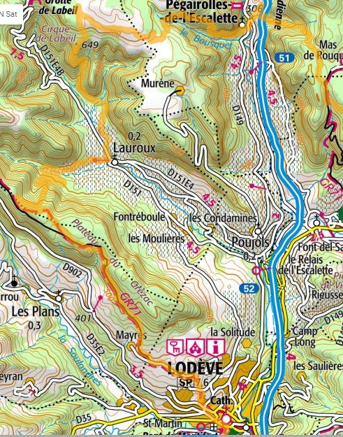 etape pegayrolles lodeve